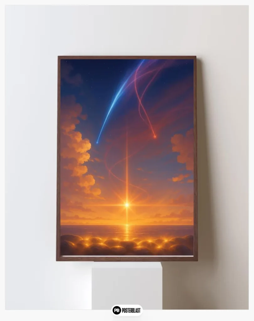 Kimi no Na wa Anime-inspired wall art