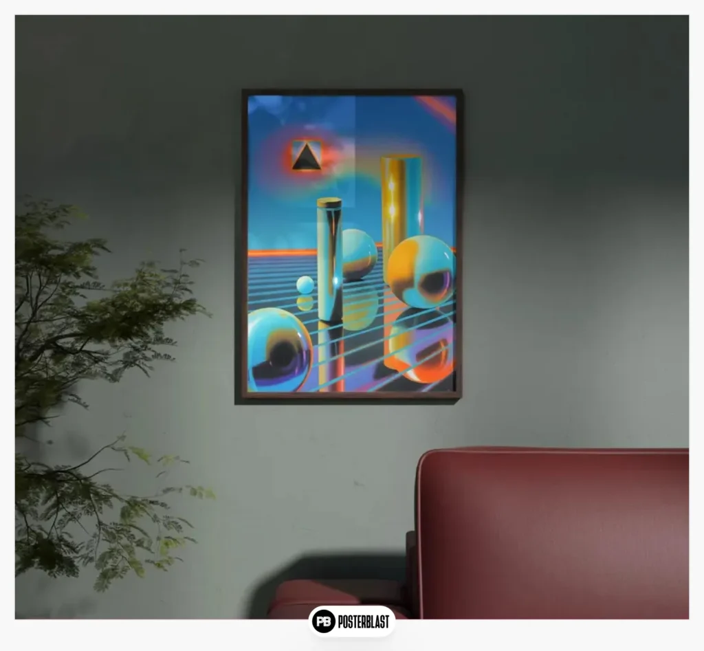 Steamwave Chrome Poster