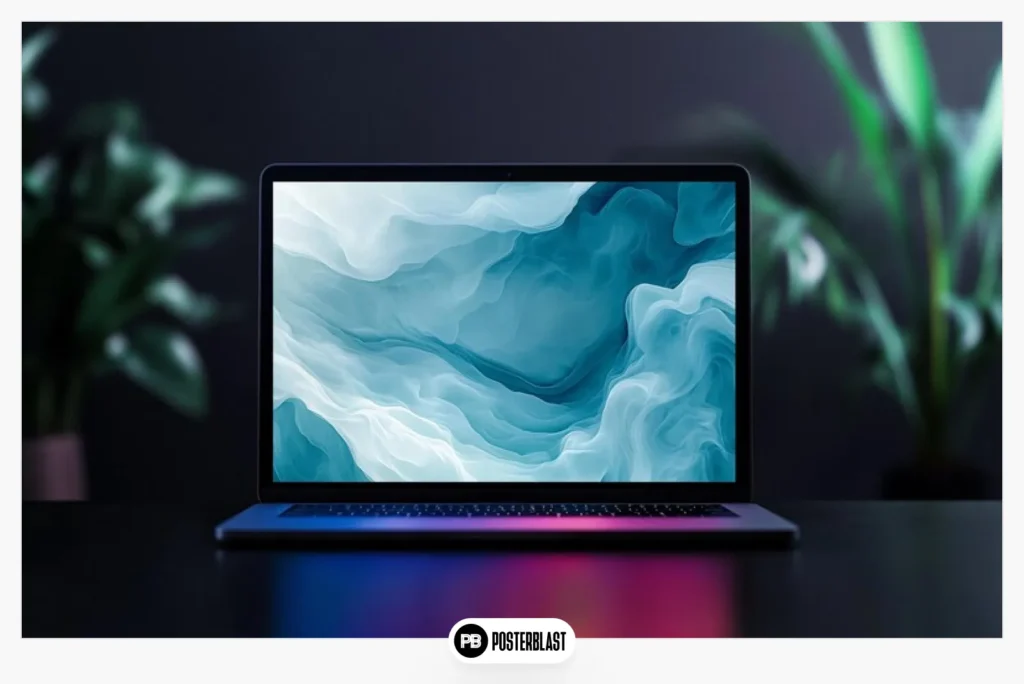 Unique high-resolution digital background for Mac