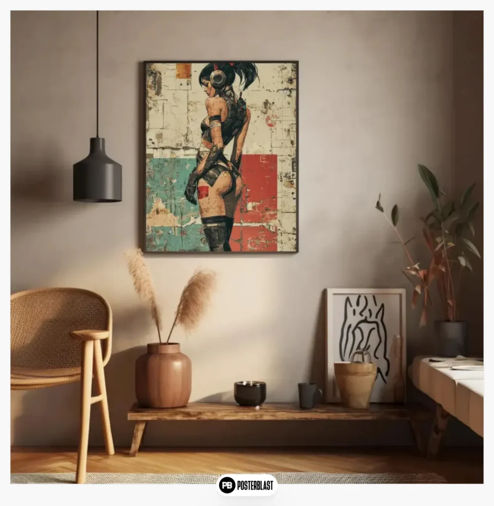 Vintage Wall Art, Retro Futurism
