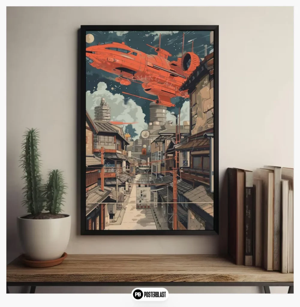 Sci-Fi Ukiyo-e, Japanese Art