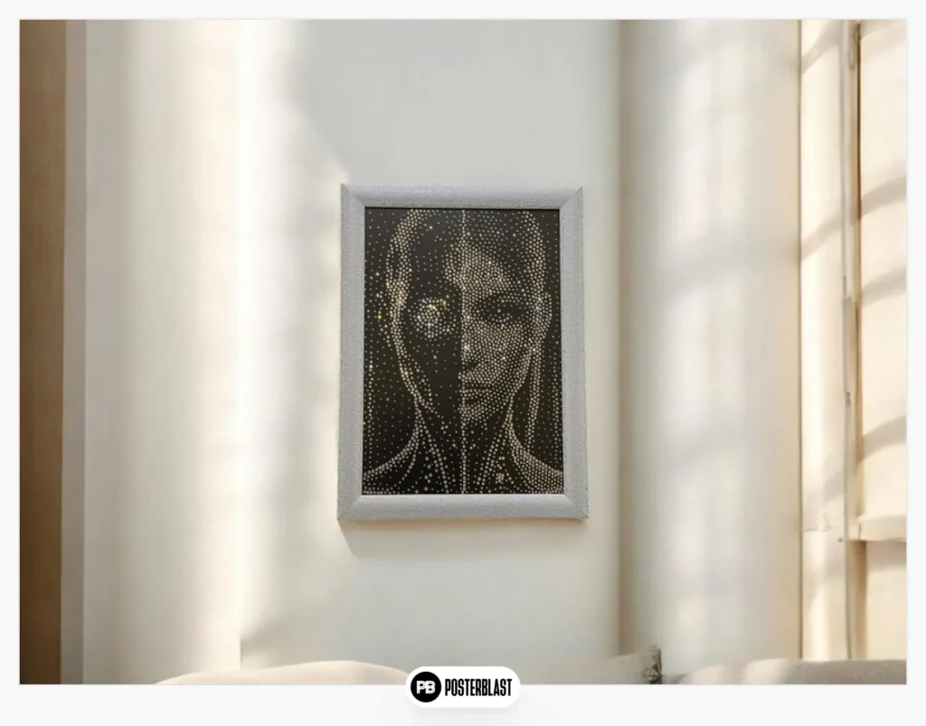 Futuristic Woman Wall Art
