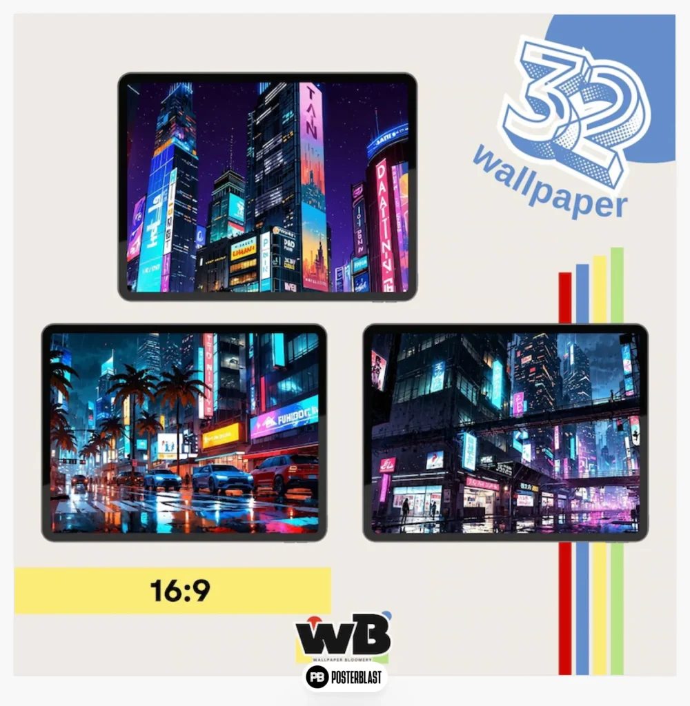 Cyberpunk City Wallpaper Futuristic Cityscape Art