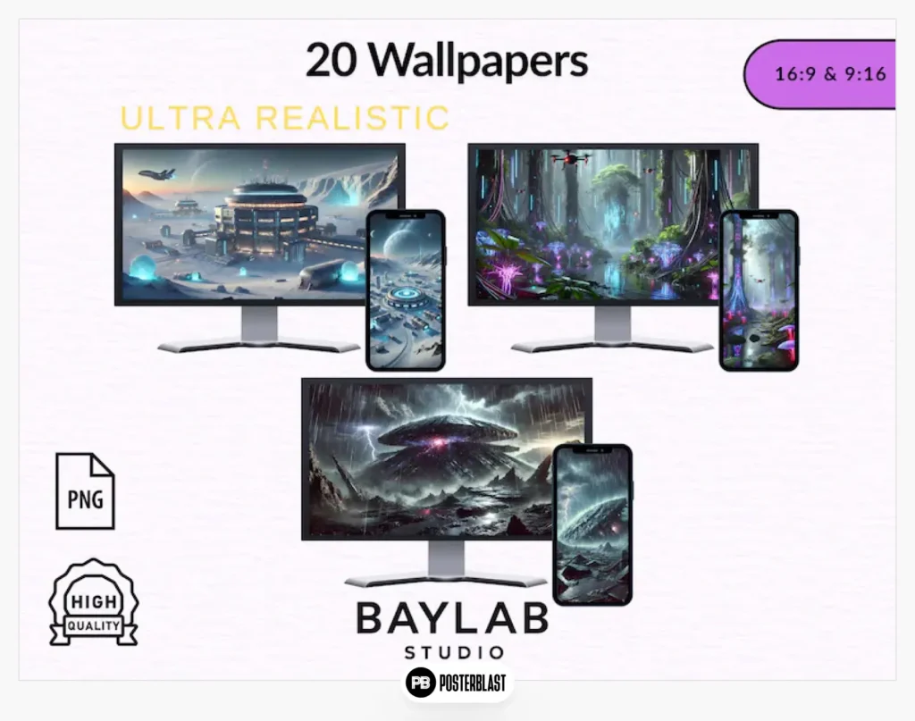 20 futuristic sci-fi wallpapers