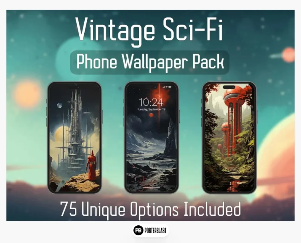 Vintage Sci-Fi Backgrounds