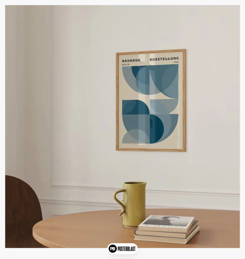 Bauhaus print, Bauhaus poster