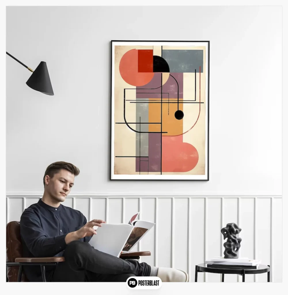 Mid-Century Modern Abstract Wall Art