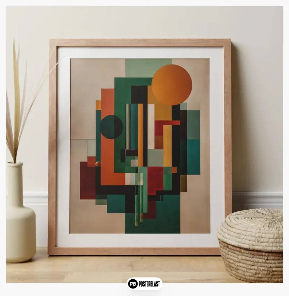 Abstract Art Deco Wall Art