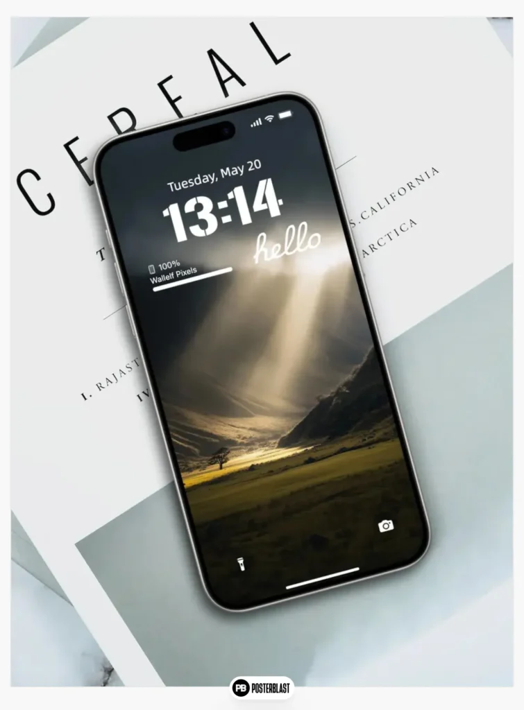 Moody Landscape iPhone Wallpaper