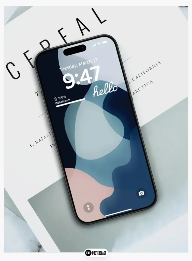 Minimalist Abstract iPhone Wallpaper