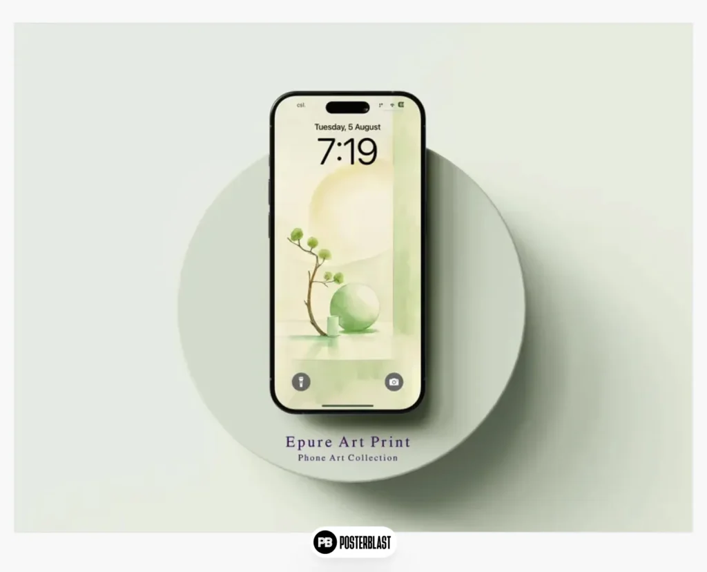 Watercolor Cheerful Phone Background