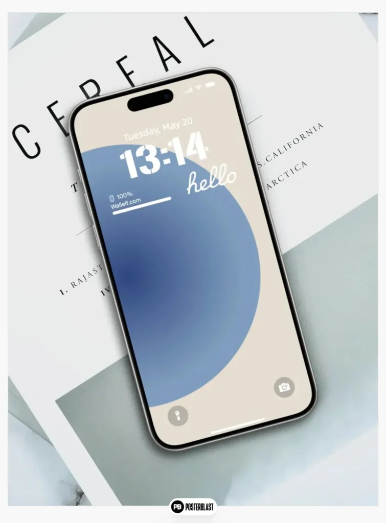 Blue Tones iPhone Wallpaper Set