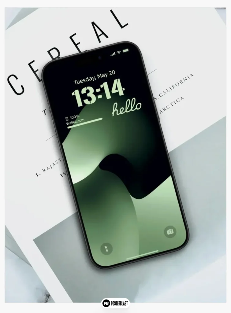 Modern Aesthetic Lock Screen