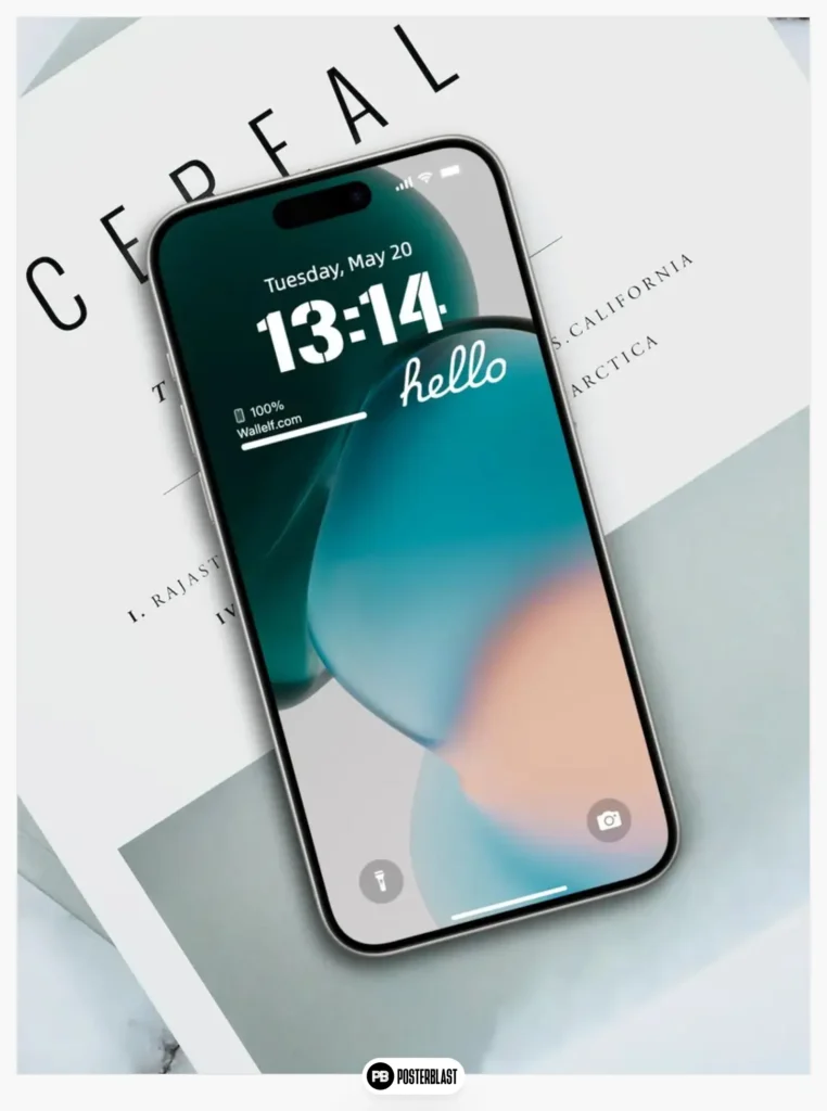 Minimalist Abstract iPhone Wallpaper