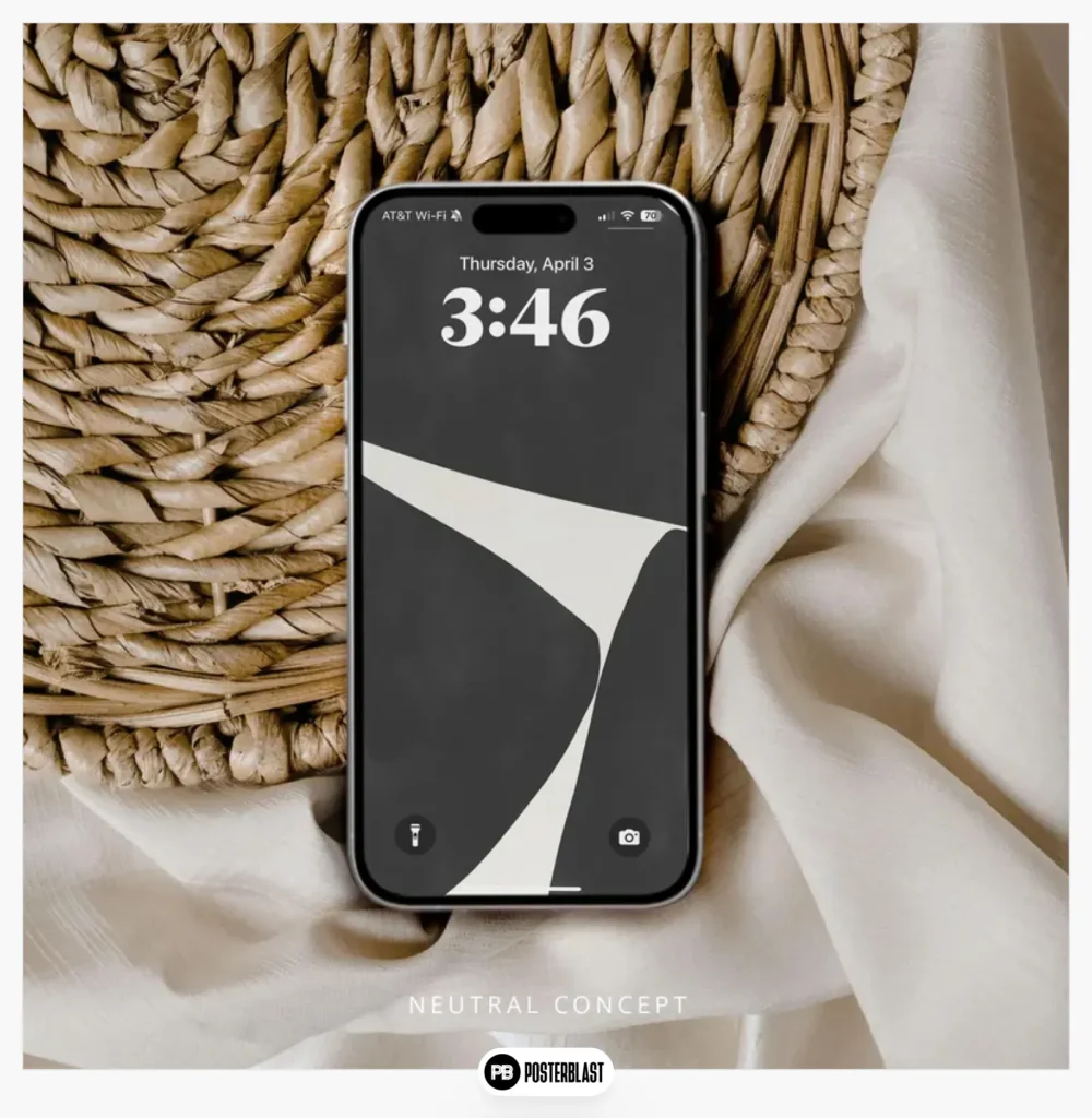 Aesthetic Modern Organic Background