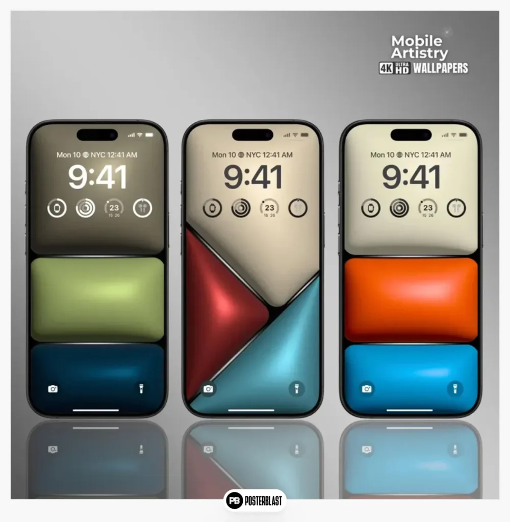 Abstract iPhone Wallpaper Set