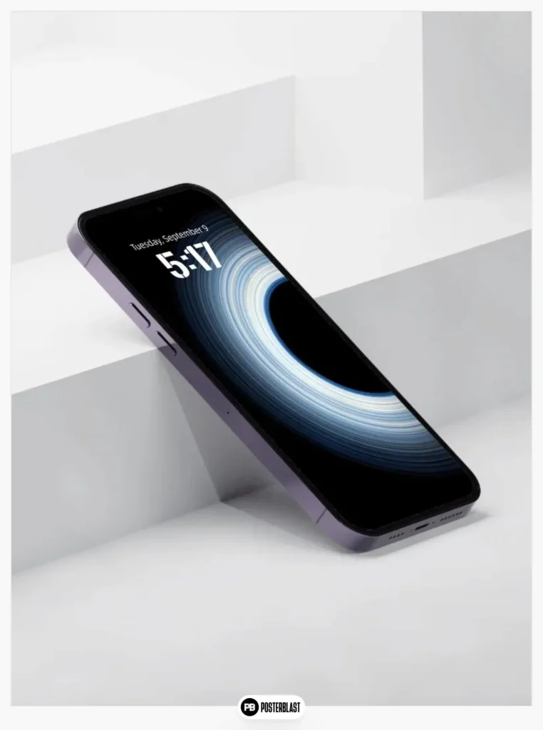 Minimalist abstract iPhone wallpaper