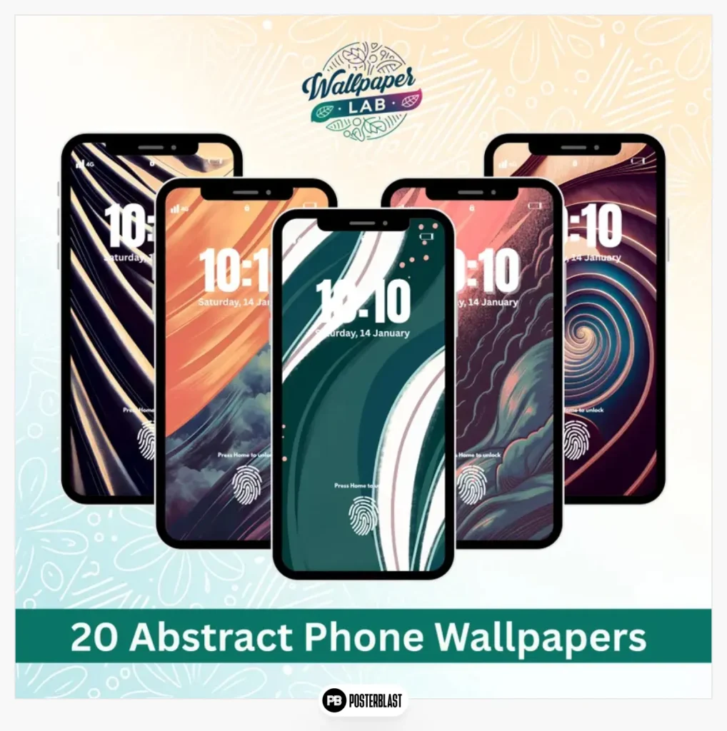 Minimalist Abstract Wallpaper Bundle