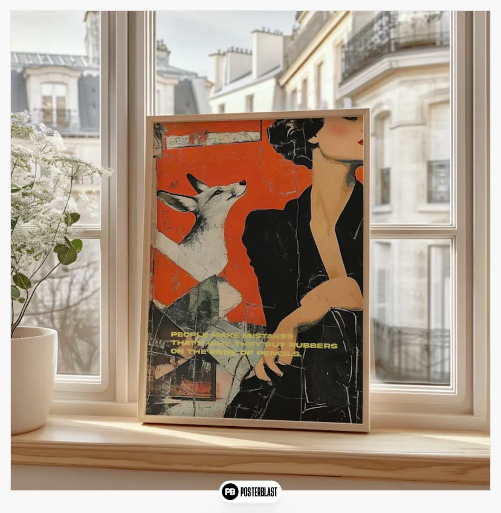 Fleabag Fox Art Print