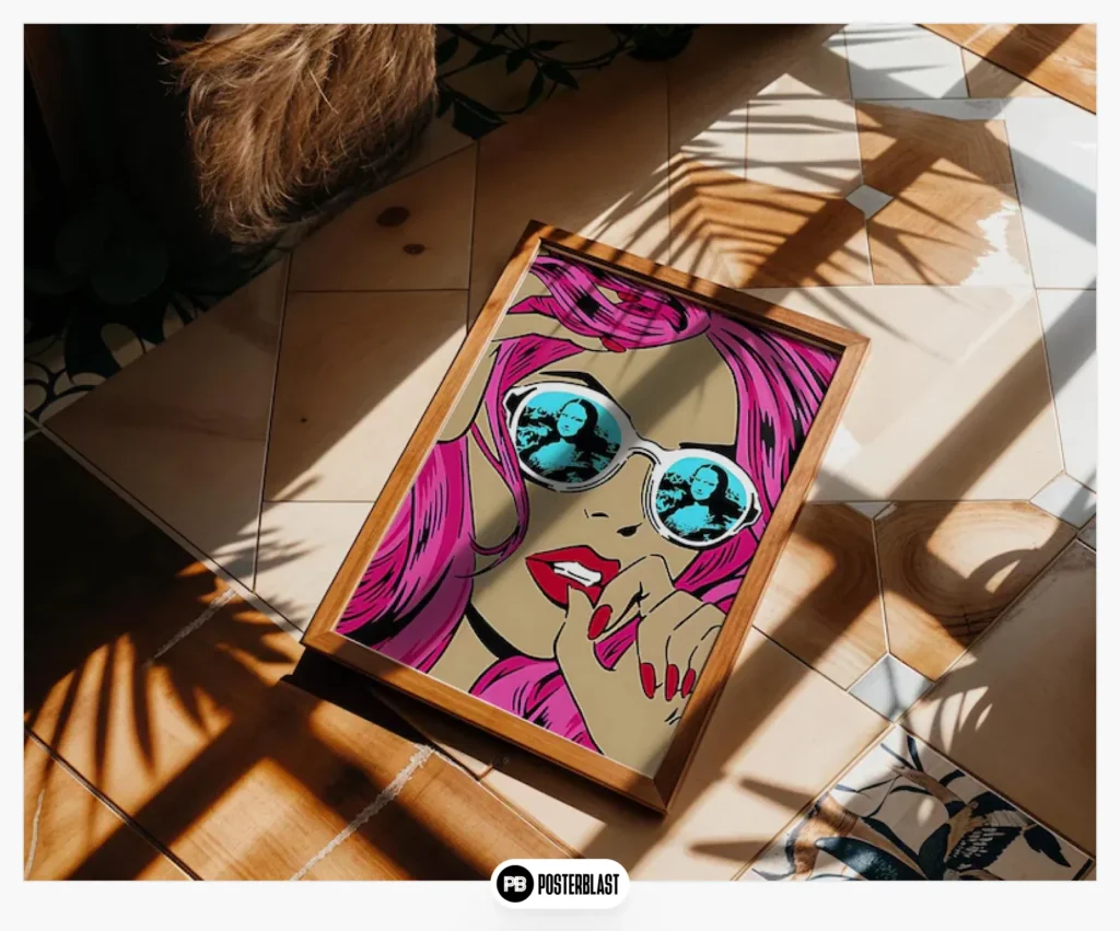 Mona Lisa Reflection Sunglasses