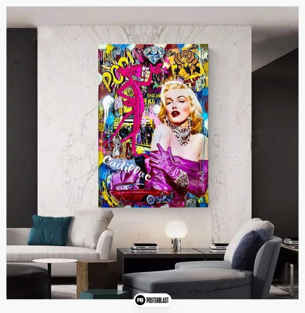 High-quality Art Print Portrait Format B8162