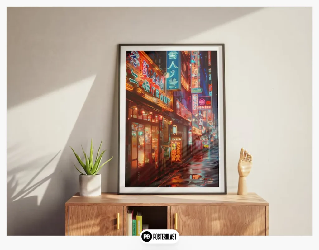 Tokyo Neon Lights Poster