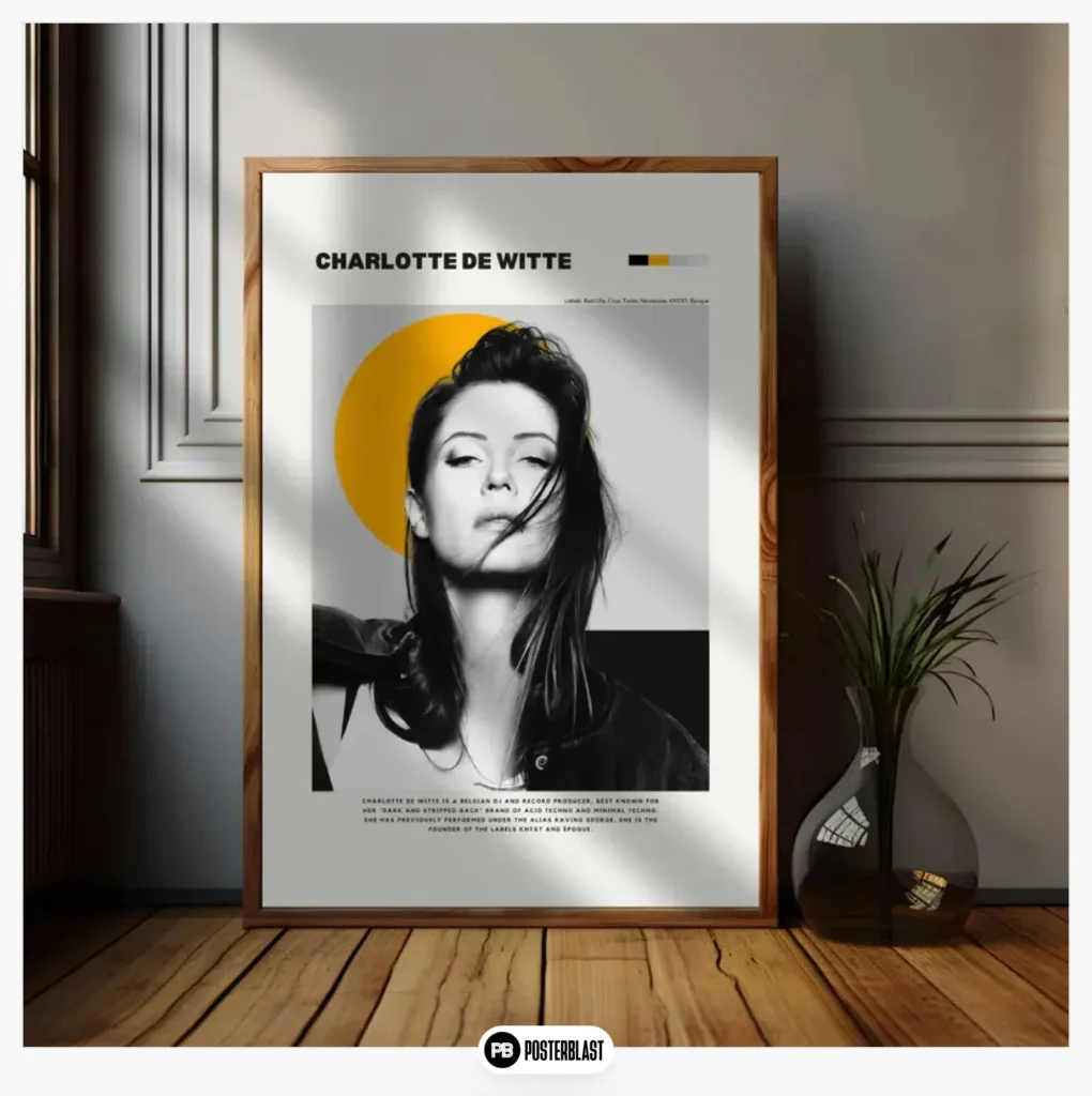 Charlotte de Witte Poster