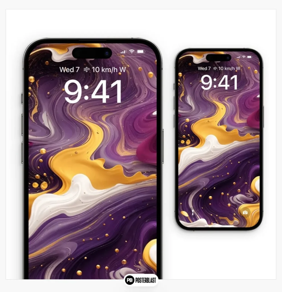 Color flow aesthetic art