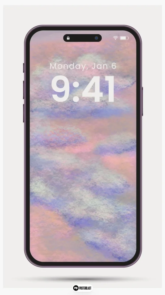 Digital Art iPhone Wallpaper Abstract Clouds