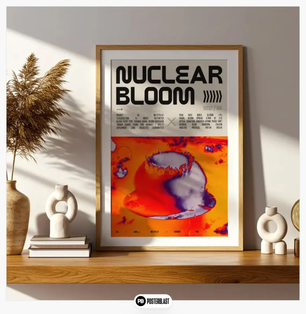 Nuclear Bloom Poster