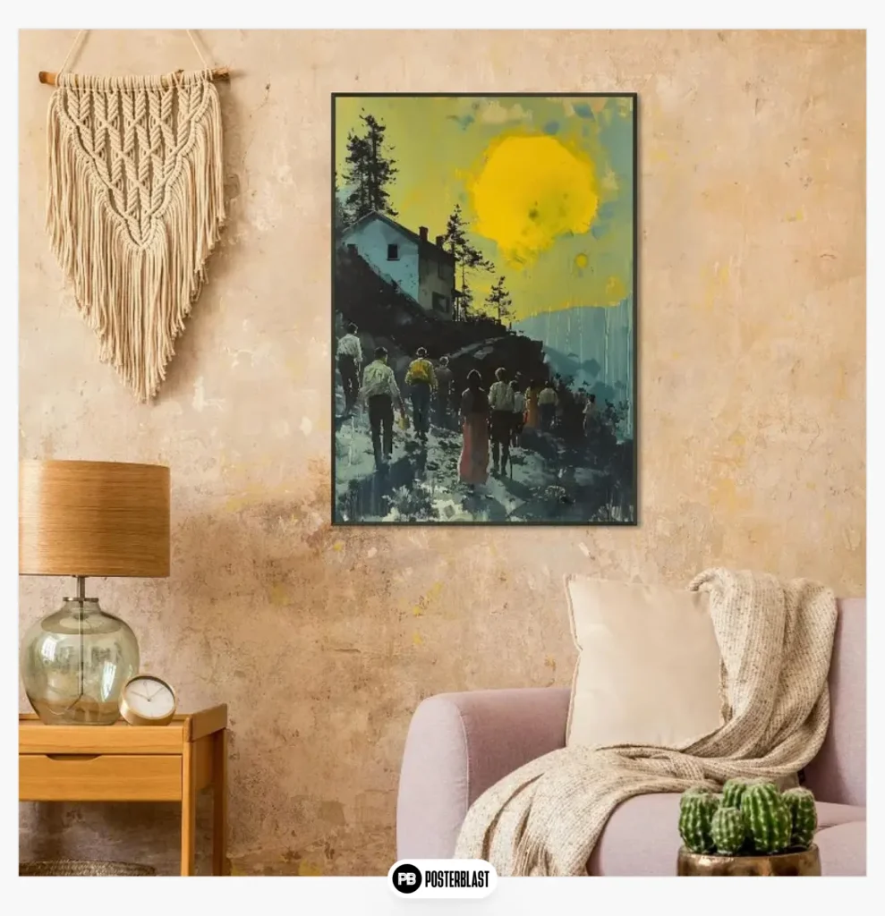 Midcentury Wall Art Poster