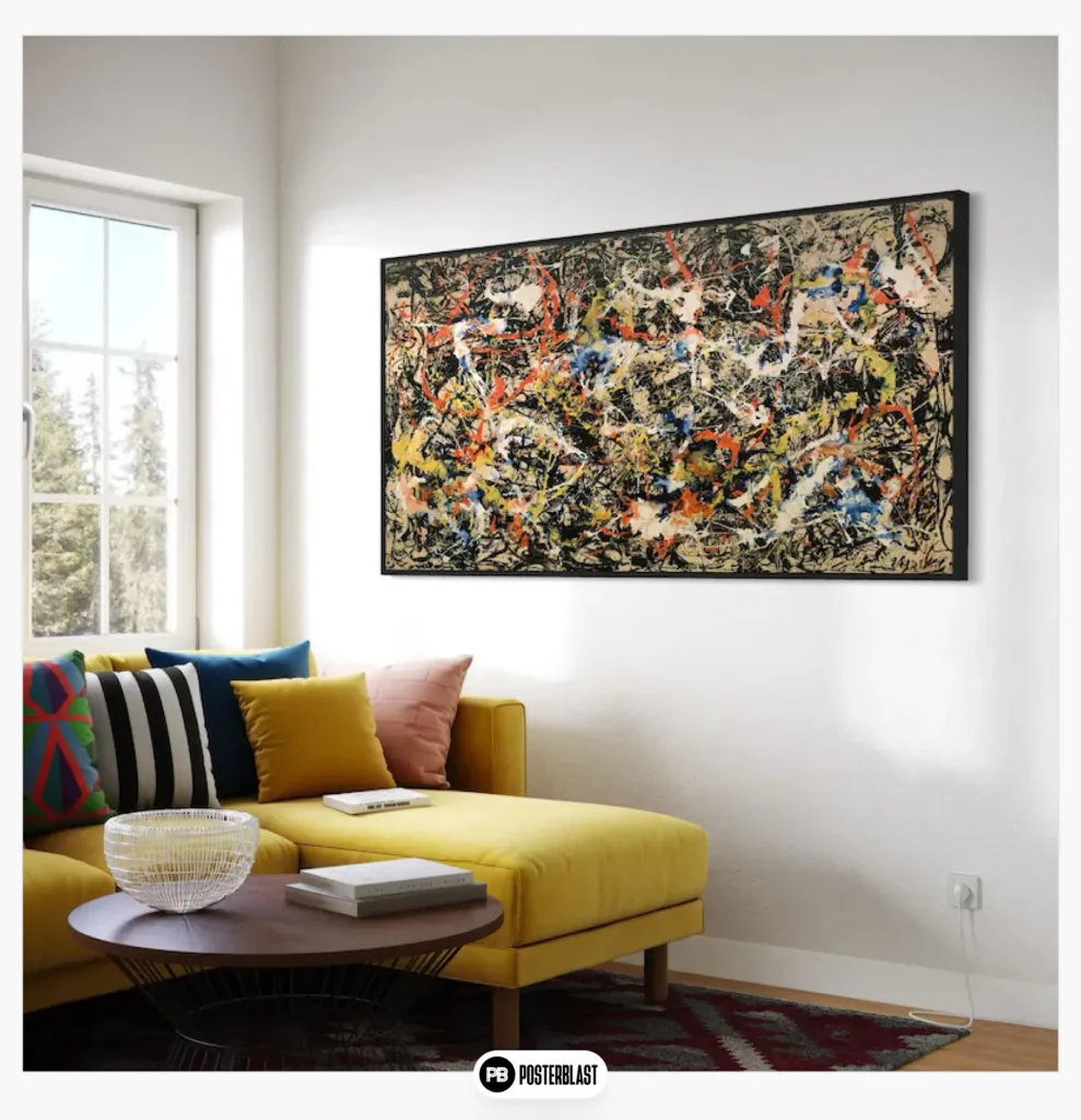 Convergence Canvas/Poster Framed Wall Art Print