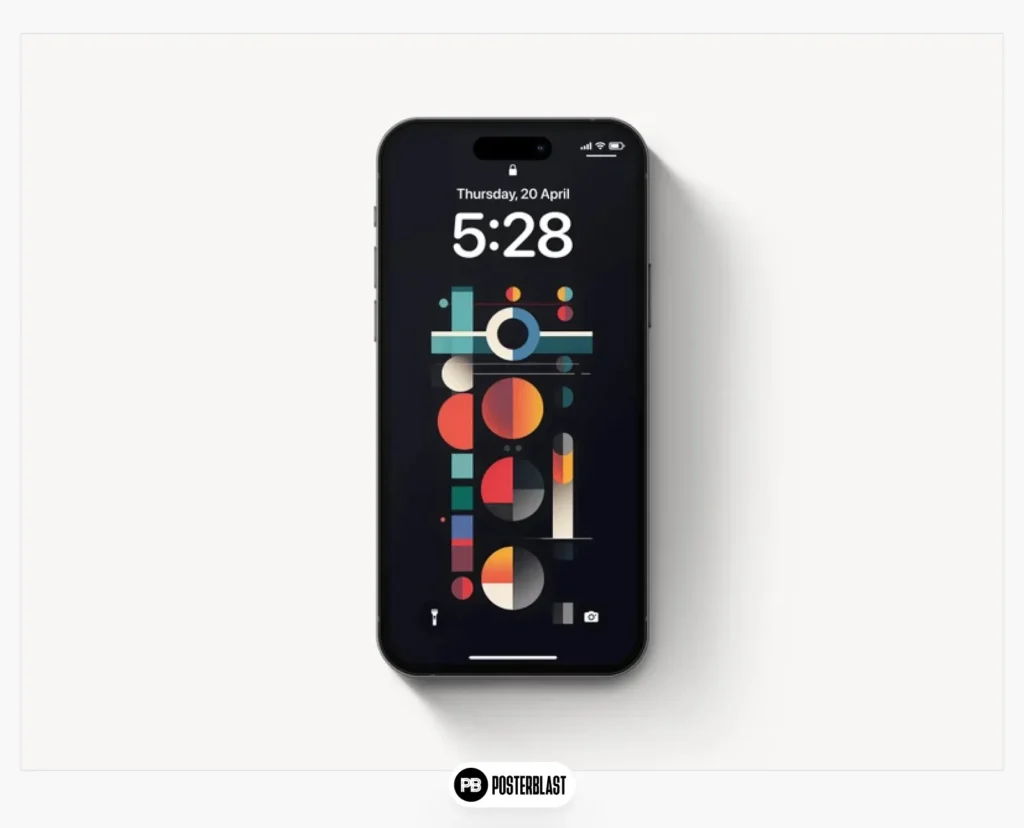 Abstract Circles Phone Wallpaper • iPhone / Android Wallpaper