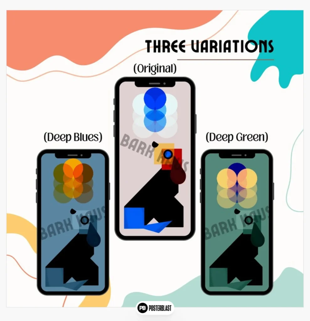 Geometric Dog Motif: BARK HOUSE