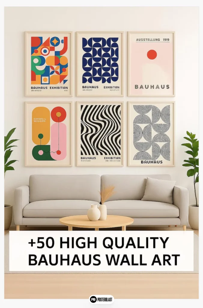Over 50 Bauhaus digital prints