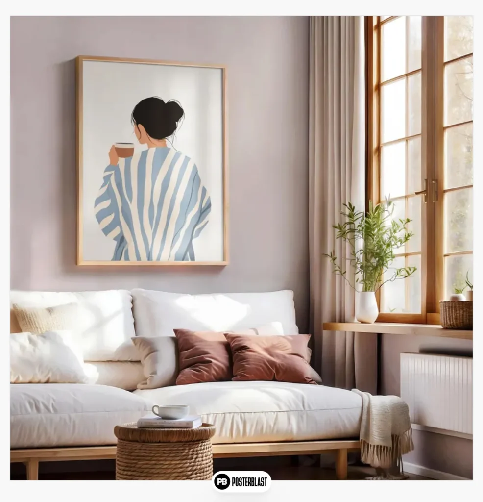 Contemporary Striped Wall Art