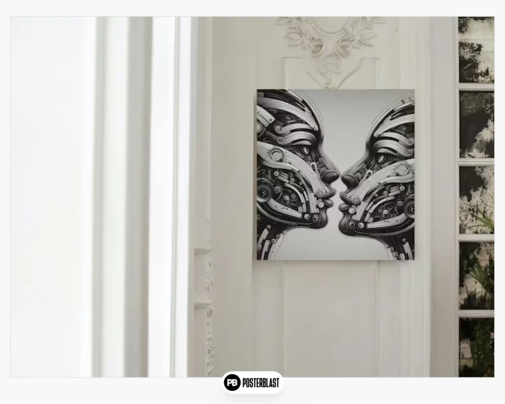 Futuristic Robot Wall Art