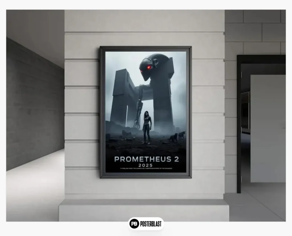 2025 Sci-Fi Space Exploration Poster 