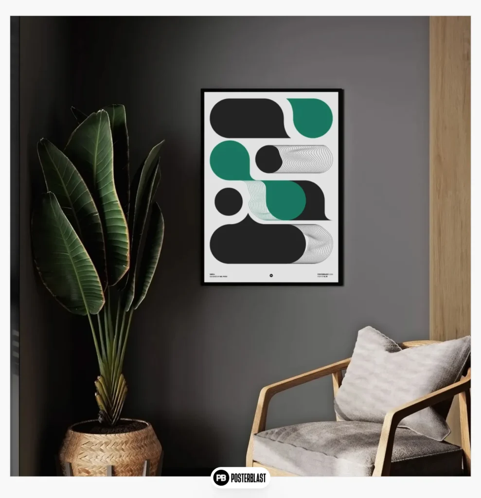 Free Swell Minimalist Poster