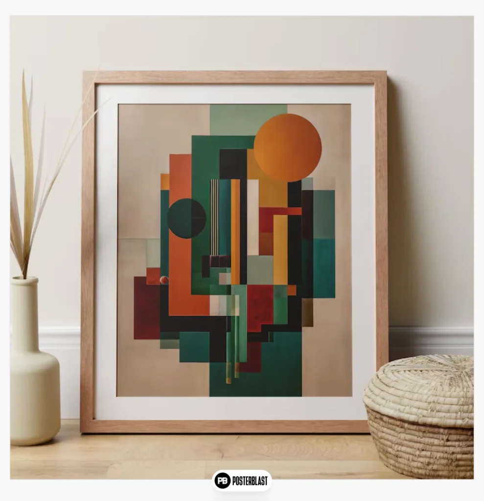 Abstract Art Deco Wall Art