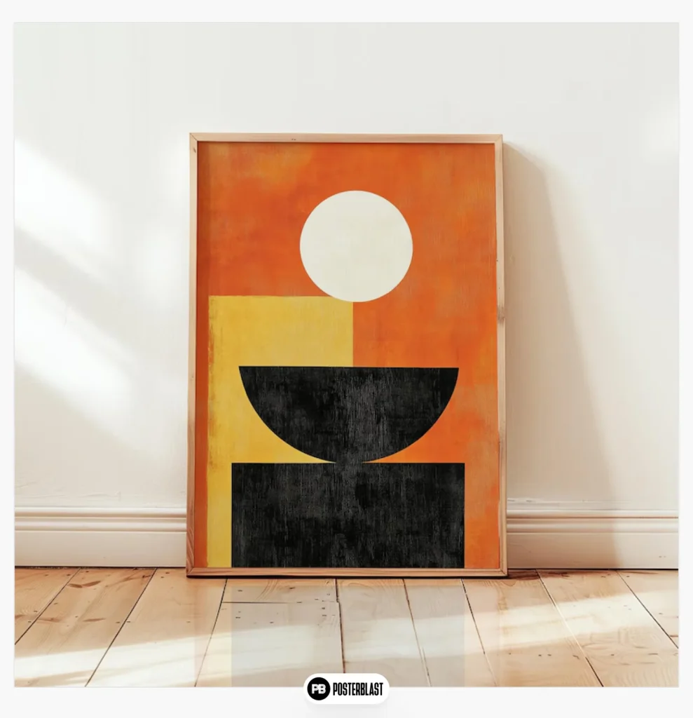 Art Deco Minimalist Poster Art Print