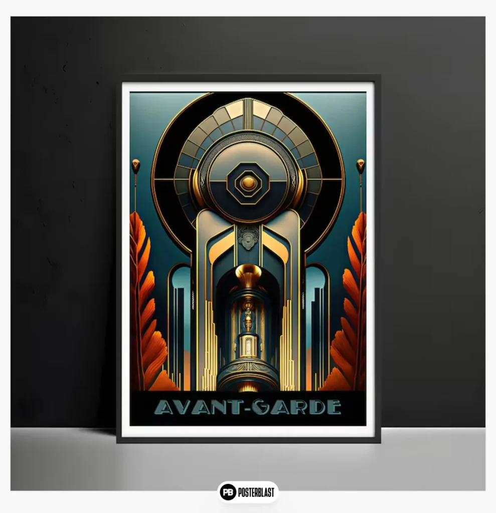Poster Art Deco Wall Art