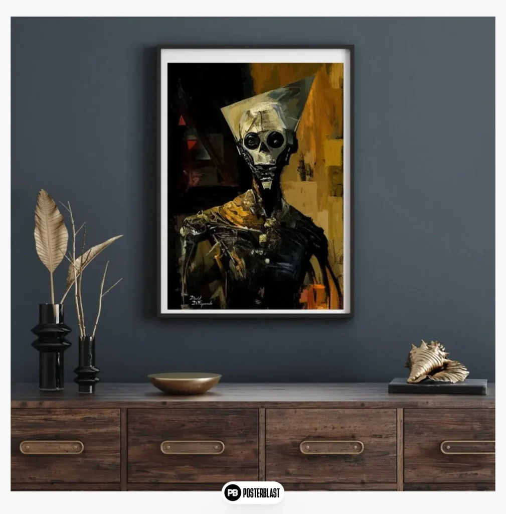 Surreal Cyberpunk Art Print: MR Roboto 