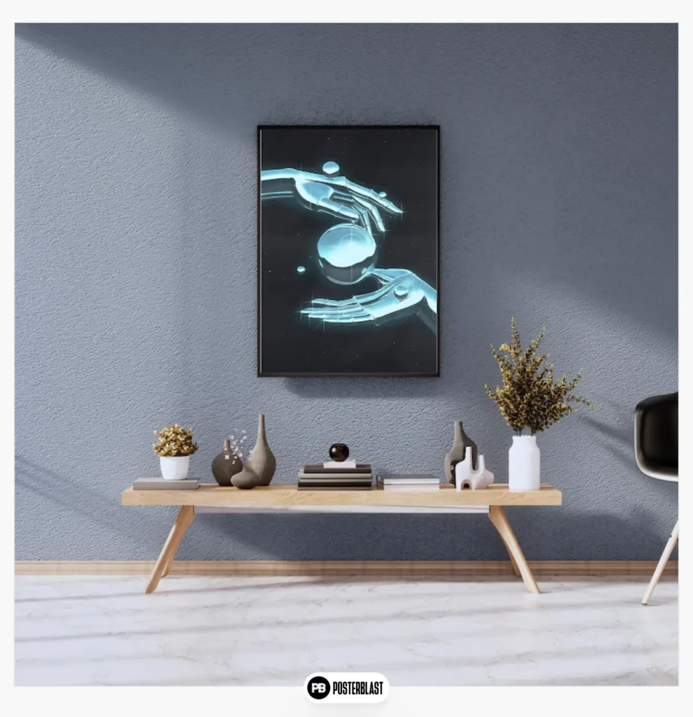 Steamwave Decor Print