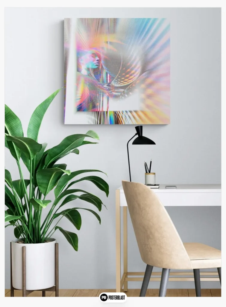 Futuristic Cyberpunk Poster