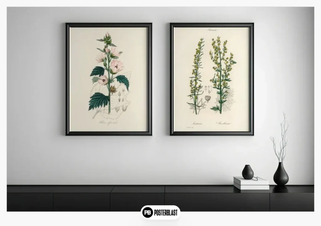 Set of 2 Botanical Prints