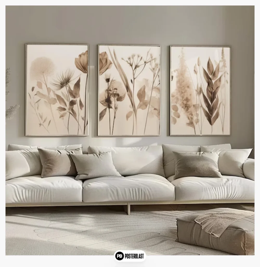 Botanical Wall Art Set of 3