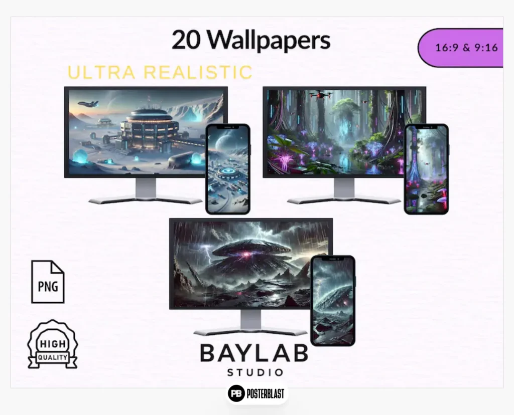 20 futuristic sci-fi wallpapers