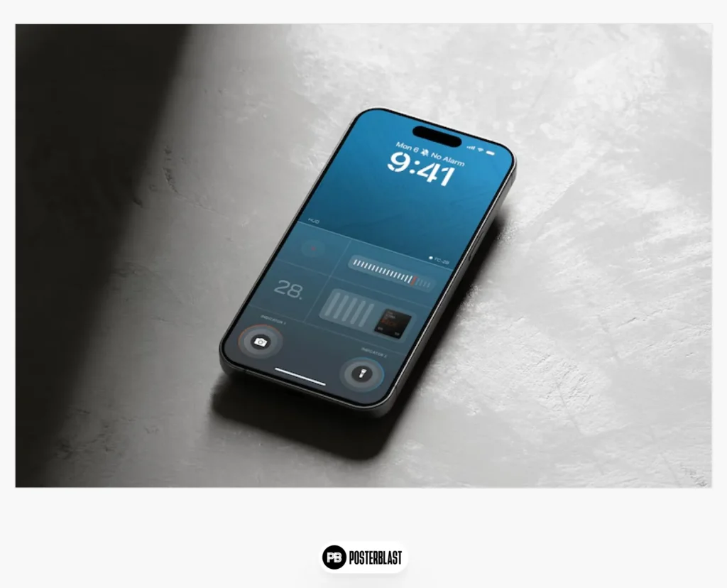 Futuristic Dashboard 4K Wallpaper