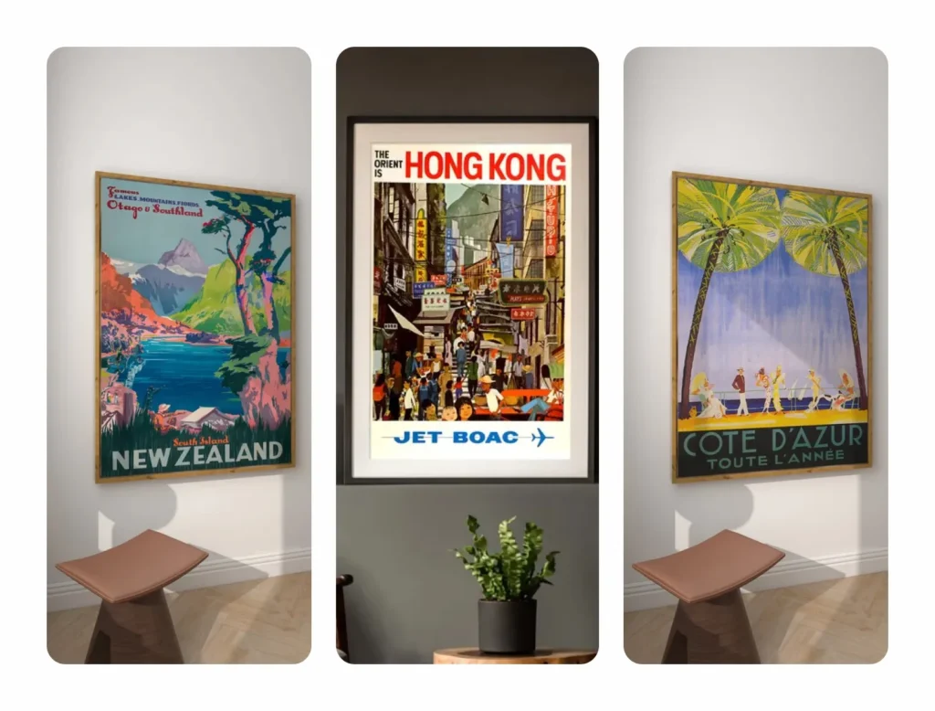 29 Vintage Travel Posters for Wanderlust Vibes